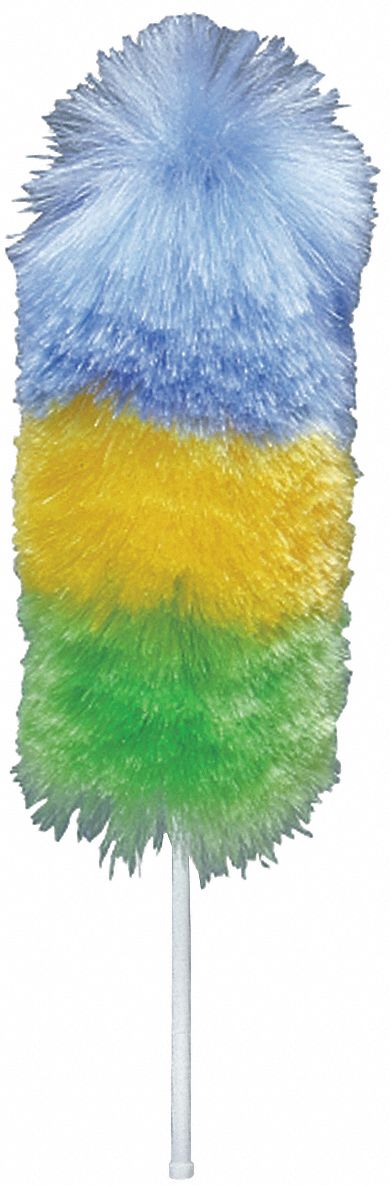 Tough Guy Duster, Poly Wool Head Material, 23-1/2" Length, Fixed, Multi-Color - 6DMY3