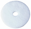 Tough Guy 20 in Melamine Sponge Round Floor Pad, 150 to 300 rpm, White, 5 PK - 6DNA8