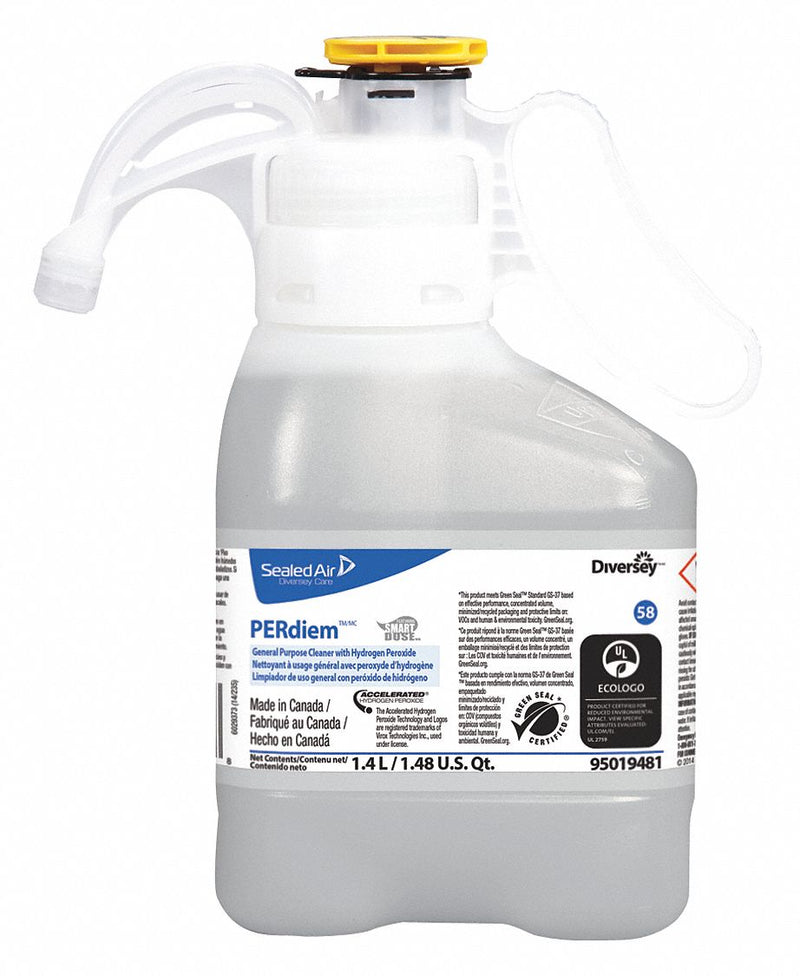 Diversey All Purpose Cleaner For Use With SmartDose Chemical Dispenser, 2 PK - 95019481