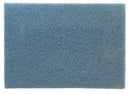 3M 14" x 28" Non-Woven Nylon/Polyester Fiber Rectangular Scrubbing Pad, 175 to 600 rpm, Blue, 10 PK - 5300-28x14