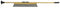 Tough Guy Synthetic Push Broom, 24 in Sweep Face - 90646