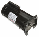Century 1 1/2 HP Square Flange Pool Pump Motor, Permanent Split Capacitor, 3450 Nameplate RPM, 115/230 Volta - B2858