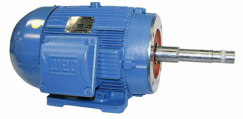 WEG 10 HP Close-Coupled Pump Motor,3-Phase,1765 Nameplate RPM,208-230/460 Voltage,215JP - 01018ET3E215JP-W22