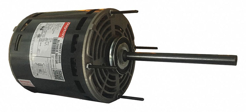 Dayton 3/4 HP Direct Drive Blower Motor, Permanent Split Capacitor, 1075 Nameplate RPM, 277 Voltage - 6GC94