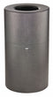 Rubbermaid 35 gal Round Fire-Resistant Trash Can, Metal, Silver - FG907900HSILV