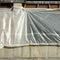 Americover Plastic Sheeting Roll, 100 ft Length, 12 ft Width, Polyester String Reinforced Polyethylene - DS212