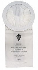 Tough Guy Vacuum Bag, Paper, 2-Ply, Standard Bag Filtration Type, For Vacuum Type Backpack Vacuum - 6JEN9
