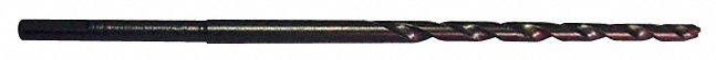 DFS 1/8 in x 4 1/2 in Round Masonry Drill Bit, Number of Cutter Heads: 2 - CSB018S