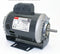 Dayton 1/3 HP Belt Drive Motor, Capacitor-Start, 1725 Nameplate RPM, 115/230 Voltage, Frame 56 - 6K366