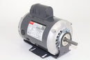 Dayton 1/3 HP Belt Drive Motor, Capacitor-Start, 1725 Nameplate RPM, 115/230 Voltage, Frame 48Z - 6K490