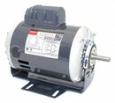 Dayton 1/2 HP Belt Drive Motor, Capacitor-Start, 1725 Nameplate RPM, 115/230 Voltage, Frame 48Z - 6K965
