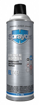 Sprayon Degreaser, 15 oz Cleaner Container Size, Aerosol Can Cleaner Container Type, Unscented Fragrance - SC0749000