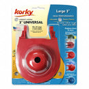 Korky Flapper, Fits Brand Universal Fit, For Use with Series Universal Fit, Toilets, Gravity Tanks - 3060BP