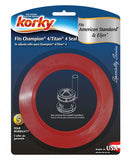 Korky Flapper, Fits Brand American Standard - 450BP