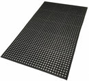 Condor Drainage Runner, 15 ft L, 3 ft W, 1/2 in Thick, Rectangle, Black - 6LUL3