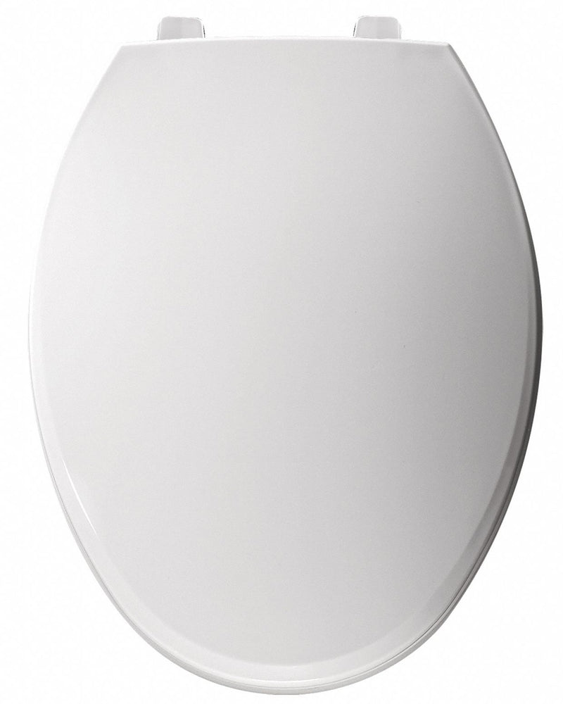 Bemis Elongated, Standard Toilet Seat Type, Closed Front Type, Includes Cover Yes, White - 7600TJ-000