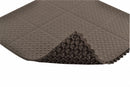Notrax Antifatigue Mat, Rubber, 3 ft x 3 ft, 1 EA - 557S0033BL
