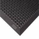 Notrax Outdoor Entrance Mat, 6 ft L, 4 ft W, 1/2 in Thick, Rectangle, Black - 599S0046BL