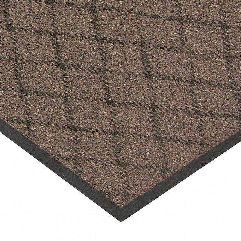 Notrax 125S0035BR - Carpeted Entrance Mat Brown 3ft. x 5ft.