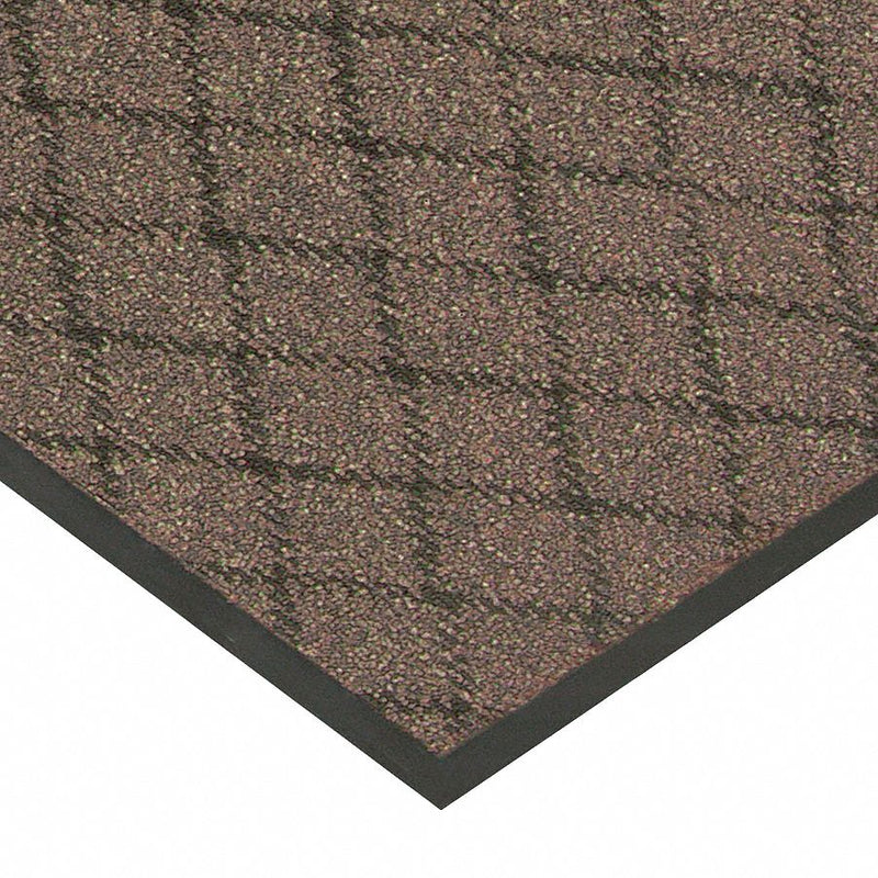 Notrax 125S0046BR - Carpeted Entrance Mat Brown 4ft. x 6ft.