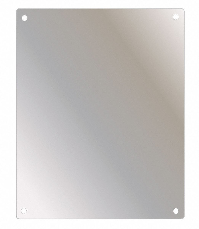 Ketcham Mirror, Stainless Steel, Height (In.) 24 in, Width (In.) 18 in - SSF-1824