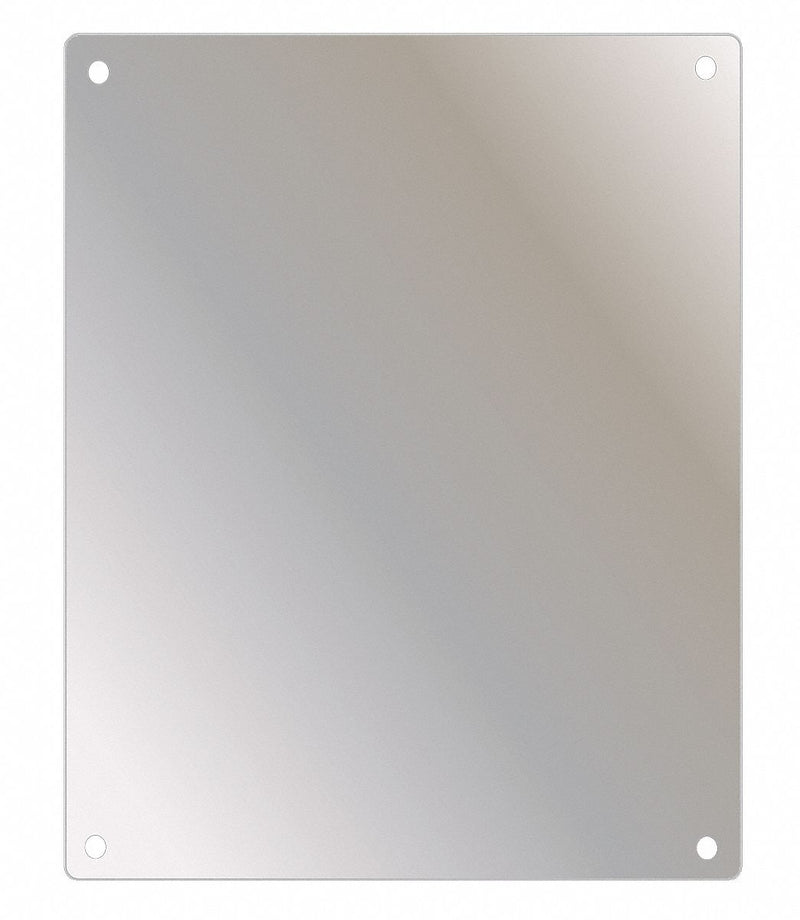 Ketcham Mirror, Stainless Steel, Height (In.) 30 in, Width (In.) 16 in - SSF-1630