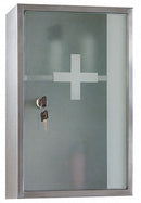 Ketcham Medicine Cabinet, Lockable, Height (In.) 9 7/8 in, Width (In.) 15 3/4 in - 915K