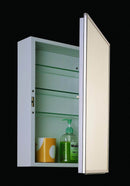 Ketcham Medicine Cabinet, Tilting, Recessed, Height (In.) 24 in, Width (In.) 18 in - 174-HC