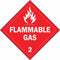 Brady DOT Container Placard, Container Label/Placard Type Hazardous Class, Hazard Class Class 2 (Gases) - 63442