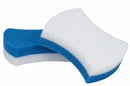 3M 5 1/8 in x 2 7/8 in Polymeric Foam, Urethane Scouring Pad, Blue, White, 4PK - 4004CC