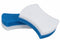 3M 5 1/8 in x 2 7/8 in Polymeric Foam, Urethane Scouring Pad, Blue, White, 4PK - 4004CC
