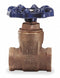 Nibco Gate Valve, Bronze, FNPT Connection Type, Pipe Size - Valves 1 1/4 in - T29 11/4