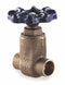 Nibco Gate Valve, Bronze, Solder Connection Type, Pipe Size - Valves 1 in - S29 1