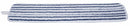 Tough Guy Microfiber Quick Change 5 in x 18 in Wet Mop Head, Blue / White - 6PVT1