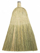 Tough Guy Natural Corn Broom Head, 14 in Sweep Face - 6PVY0