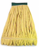 Tough Guy Clamp, Quick Change, Side-Gate Microfiber Tube Wet Mop Head, Yellow - 6PVY9