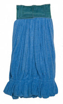 Tough Guy Quick Change, Side-Gate Microfiber Tube Wet Mop Head, Blue - 6PVZ4