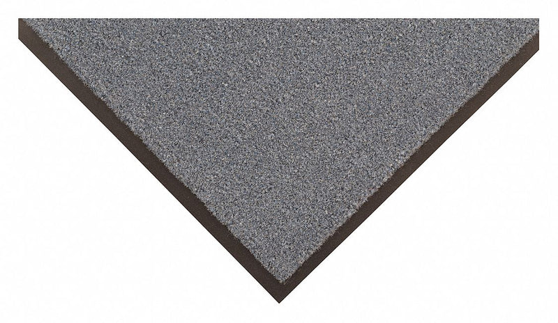 Condor Indoor Entrance Runner, 10 ft L, 3 ft W, 3/8 in Thick, Rectangle, Blue - 8D297