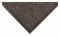 Condor Indoor Entrance Mat, 3 ft L, 24 in W, 1/4 in Thick, Rectangle, Charcoal - 6PXA2