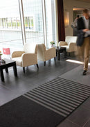 Notrax Indoor Entrance Runner, 12 ft L, 6 ft W, 3/8 in Thick, Rectangle, Black - 137S0612BL