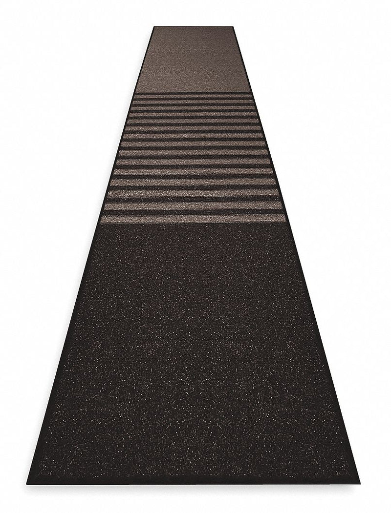 Notrax 137S0412BL - Carpeted Runner Charcoal 4ft. x 12ft.