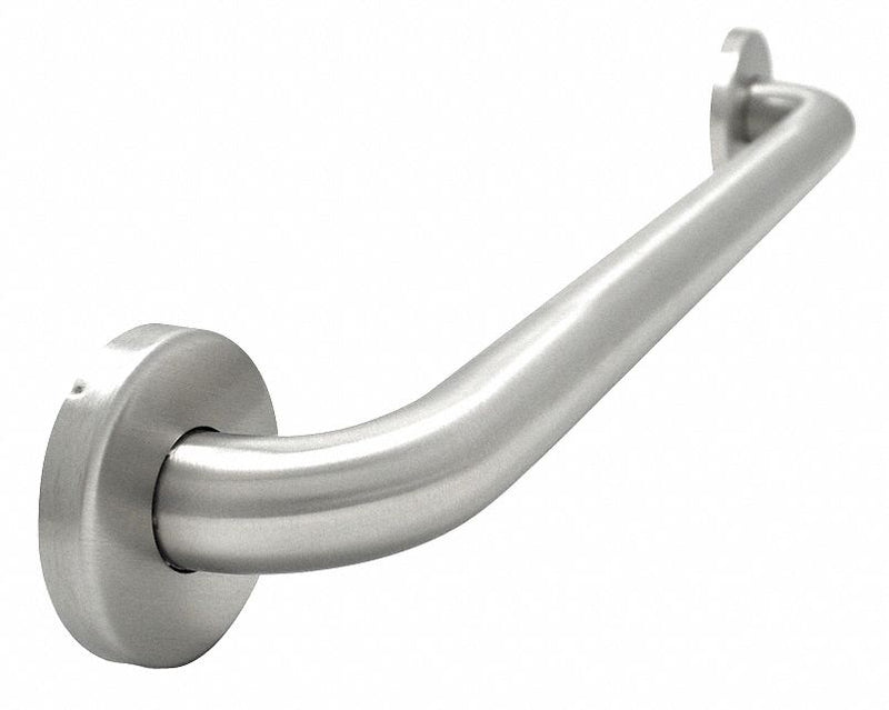 WingIts Length 36 in, Smooth, Stainless Steel, Grab Bar, Silver - WGB5SS36