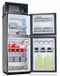 MicroFridge Refrigerator, Freezer and Microwave, Commercial, Black, 18-5/8" Overall Width - 4.8MF4-7D1