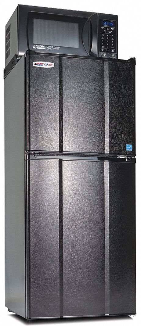 MicroFridge Refrigerator, Freezer and Microwave, Commercial, Black, 18-5/8