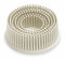 Scotch-Brite 3" Tapered Bristle Disc, Quick Change Mount, 5/8" Trim Length, 120 Grit, Roll-On/Off (TR), 1 EA - 61500132222