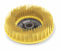 Scotch-Brite 4-1/2" Bristle Disc, Arbor Hole Mount, 3/4 in Trim Length, 80 Grit, 5/8"-11 INT, 1 EA - 61500139029