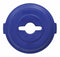 Rubbermaid BRUTE Series All-Purpose Recycling Top, Round, Flat, 32 gal, Blue - 1788380