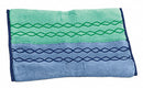 Rubbermaid Microfiber Quick Change 12" x 17-1/2" Wet Mop Head, Blue / Green - 1791679
