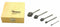 WingIts 5-PC Round Glass and Tile Drill Bit Set, Solid Carbide, Uncoated - WA2005PCS