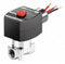 Redhat 120V AC Stainless Steel Solenoid Valve, Normally Closed, 1/4" Pipe Size - EF8262H226V